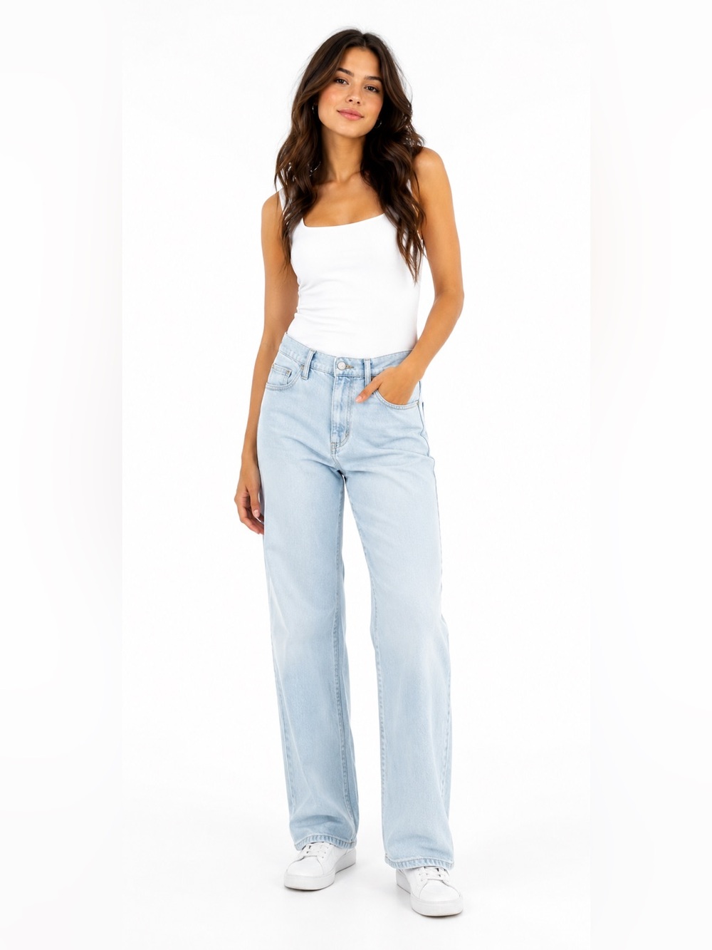 Universal Thread vintage Straight light blue Jeans women’s Size 2/26R 98% cotton